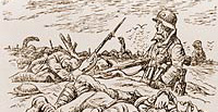 La bataille de Pâques près d'Arras, 1917 No 15. Arno Heerings.