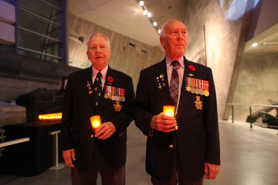 La 16e Cérémonie à la chandelle en hommage aux vétérans du Canada