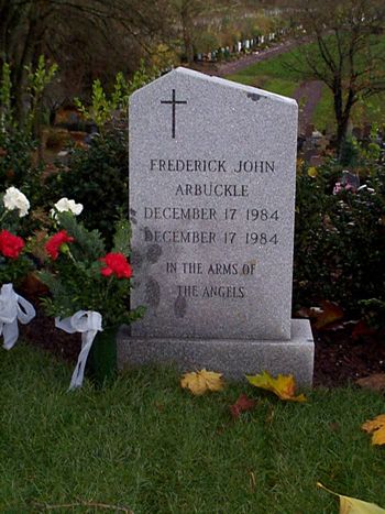 Headstone of Frederick John Arbuckle