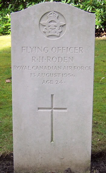 Headstone of R. H. Roden