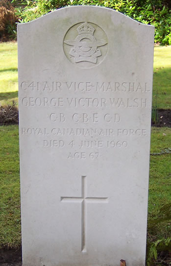 Headstone of George Victor Walsh