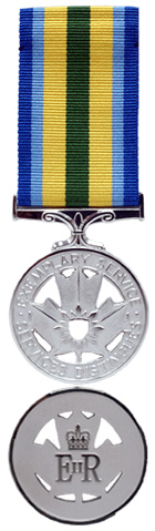 La Médaille pour services distingués des agents de la paix