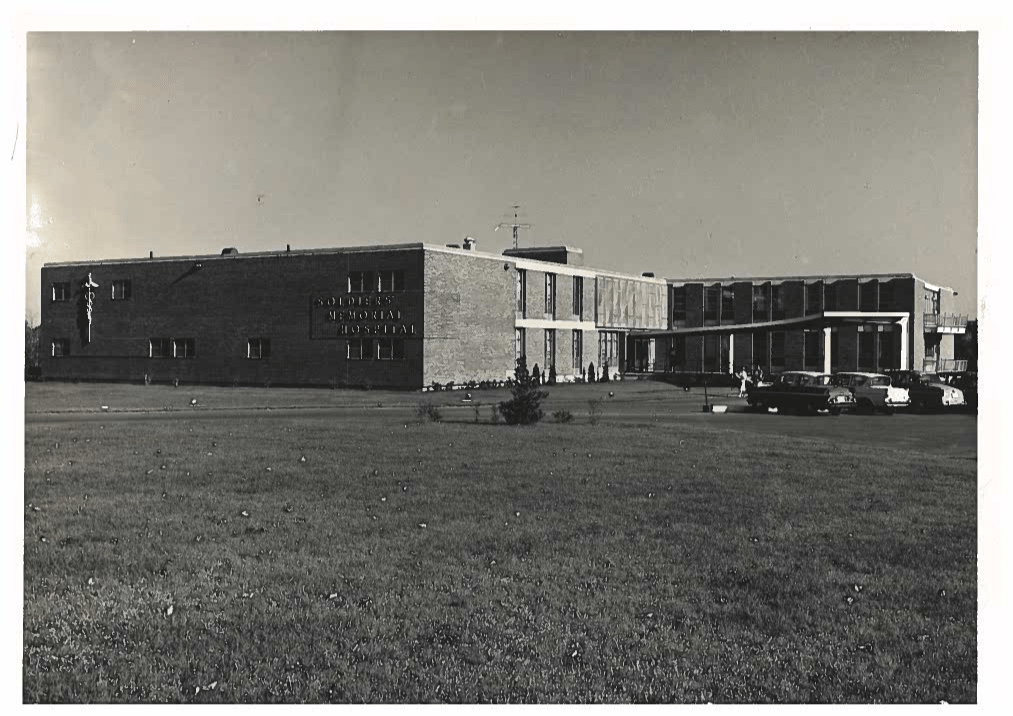 Soldiers Memorial Hospital 1961.