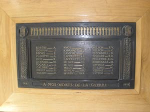 plaque