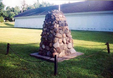 cairn at previous location