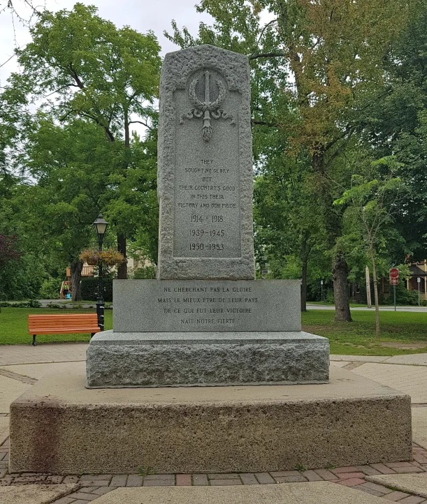 Monument de guerre à Aylmer