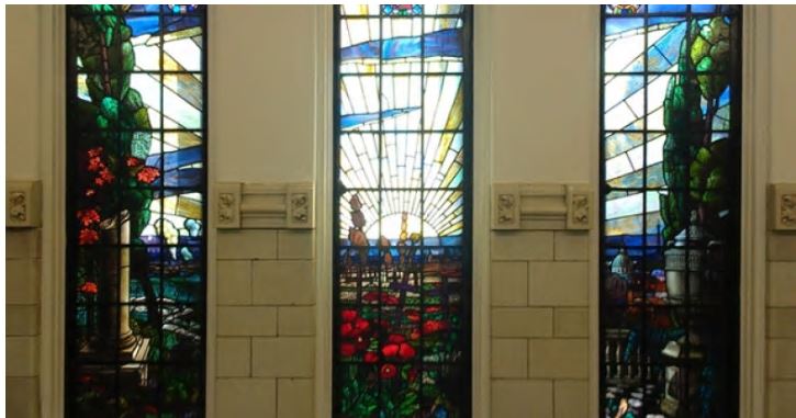 Stained Glass windows to 3 McGill doctors