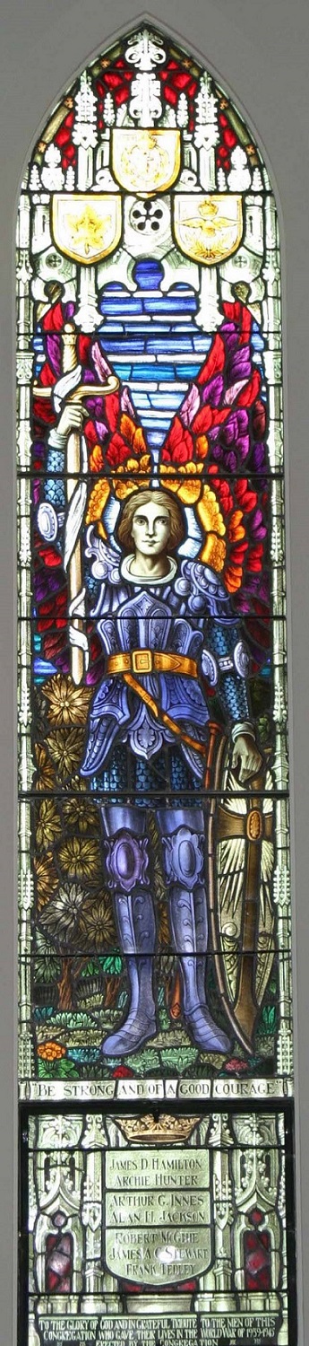 stained glass window