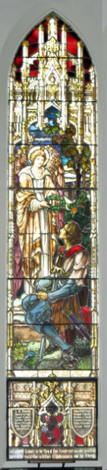 stained glass window