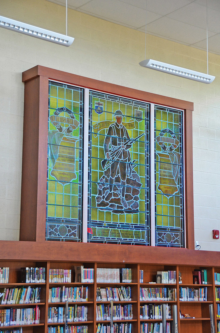 Tweed Stained Glass War Memorial window