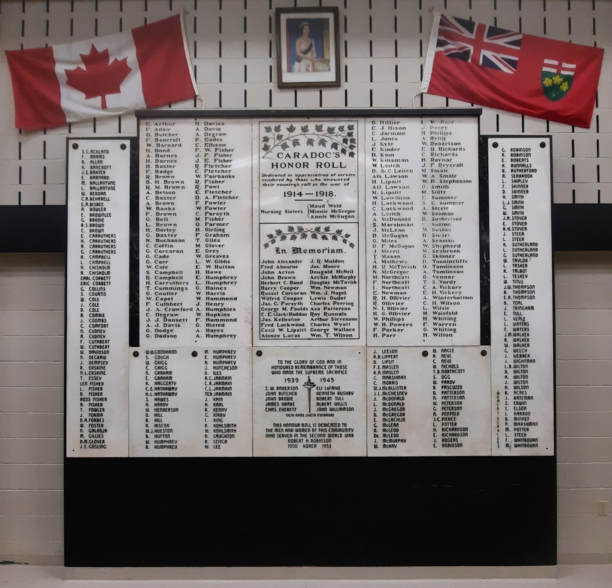 Caradoc Honour Roll