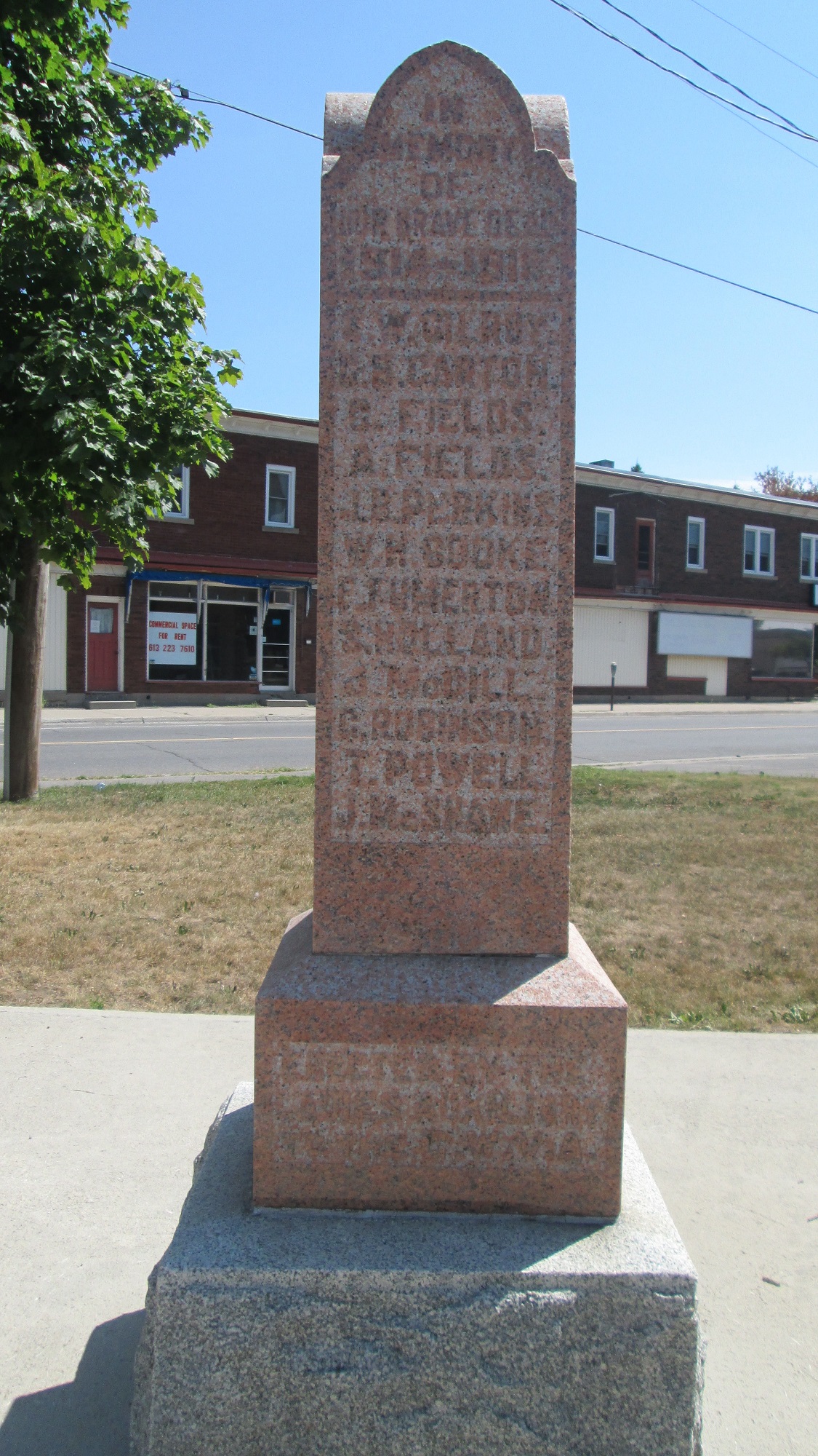 First World War Memorial