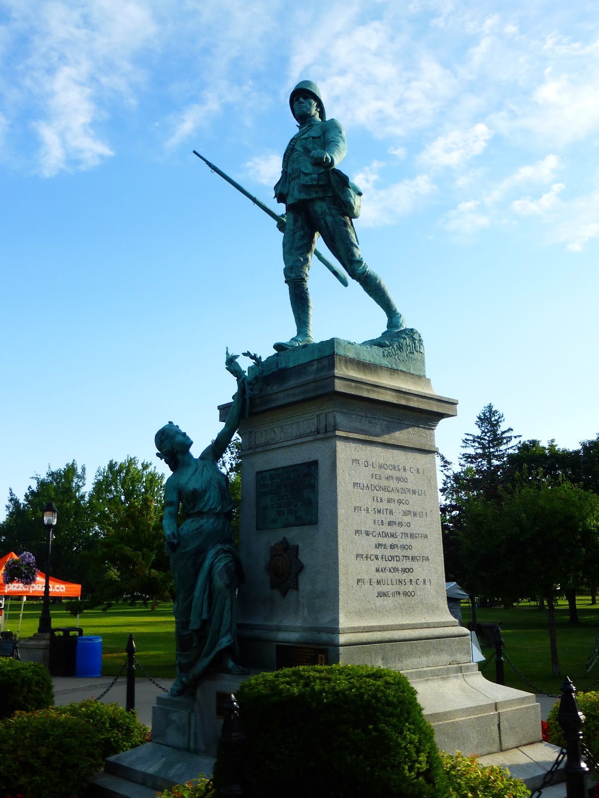 Monument en l'honneur des soldats de la guerre d'Afrique du Sud