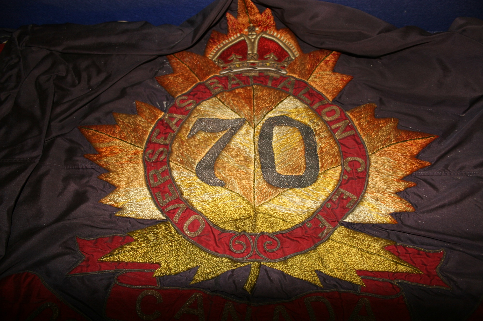 70th Battalion Canadian Expeditionary Force Colours - National ...