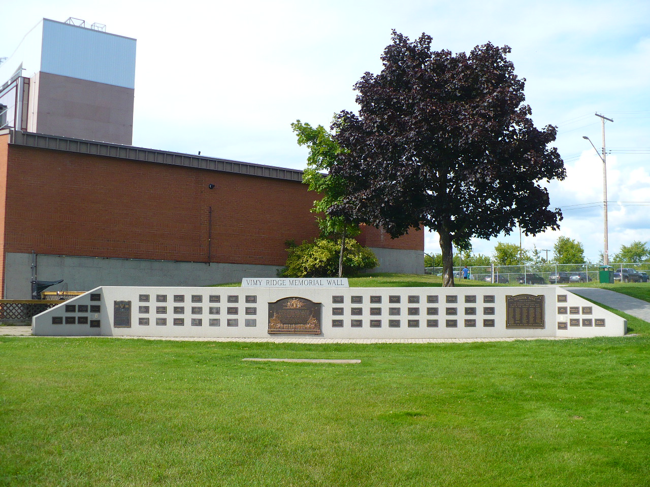 Vimy Ridge Memorial Wall 