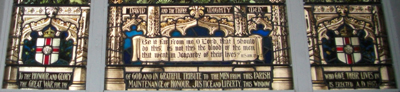 inscription du vitrail