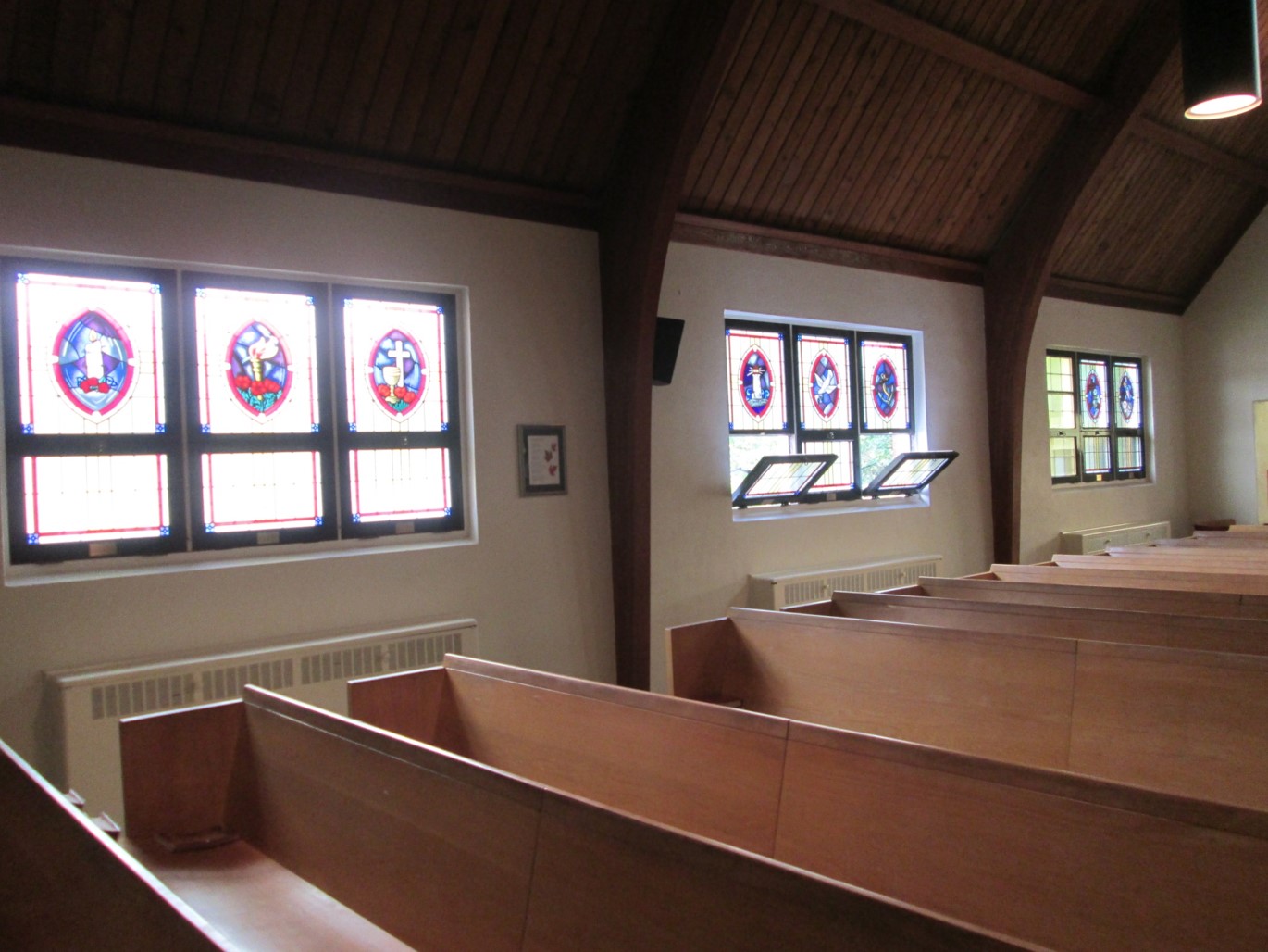 stained glass windows