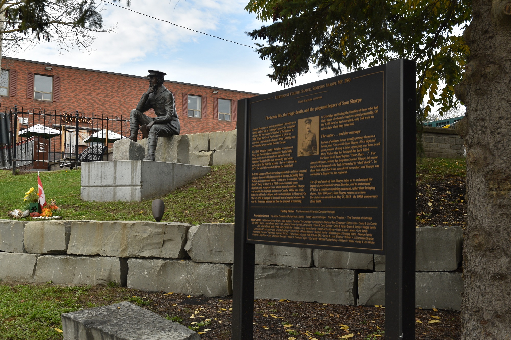 Lieutenant Colonel Samuel Sharpe Memorial