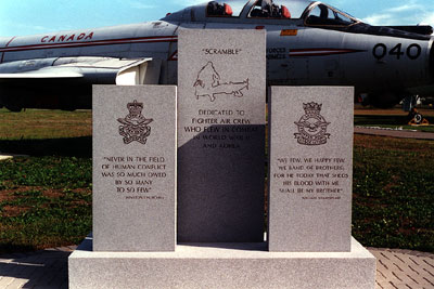 Fighter Air Crew Memorial - National Inventory of Canadian Military ...