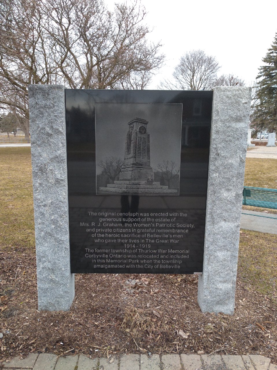 original cenotaph sign