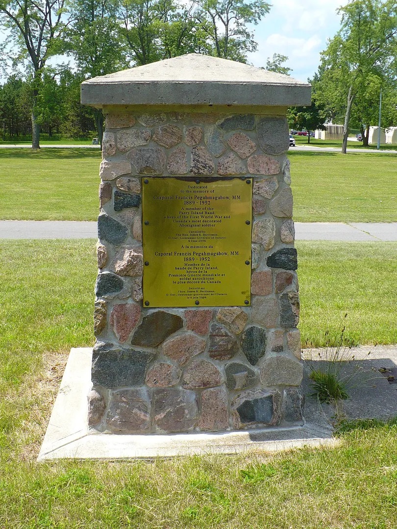 Corporal Francis Pegahmagabow Memorial