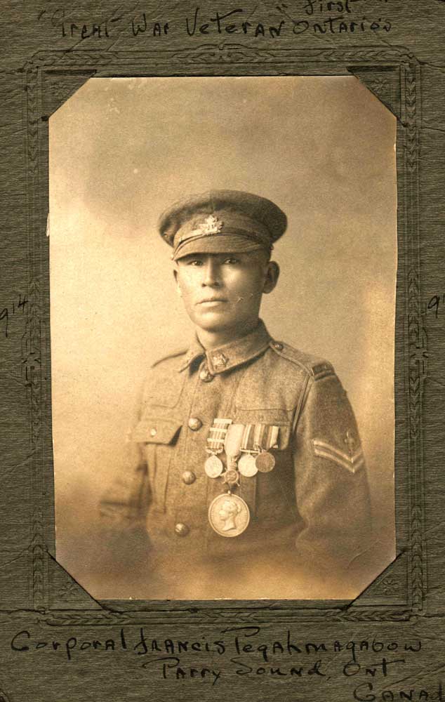 Corporal Francis Pegahmagabow