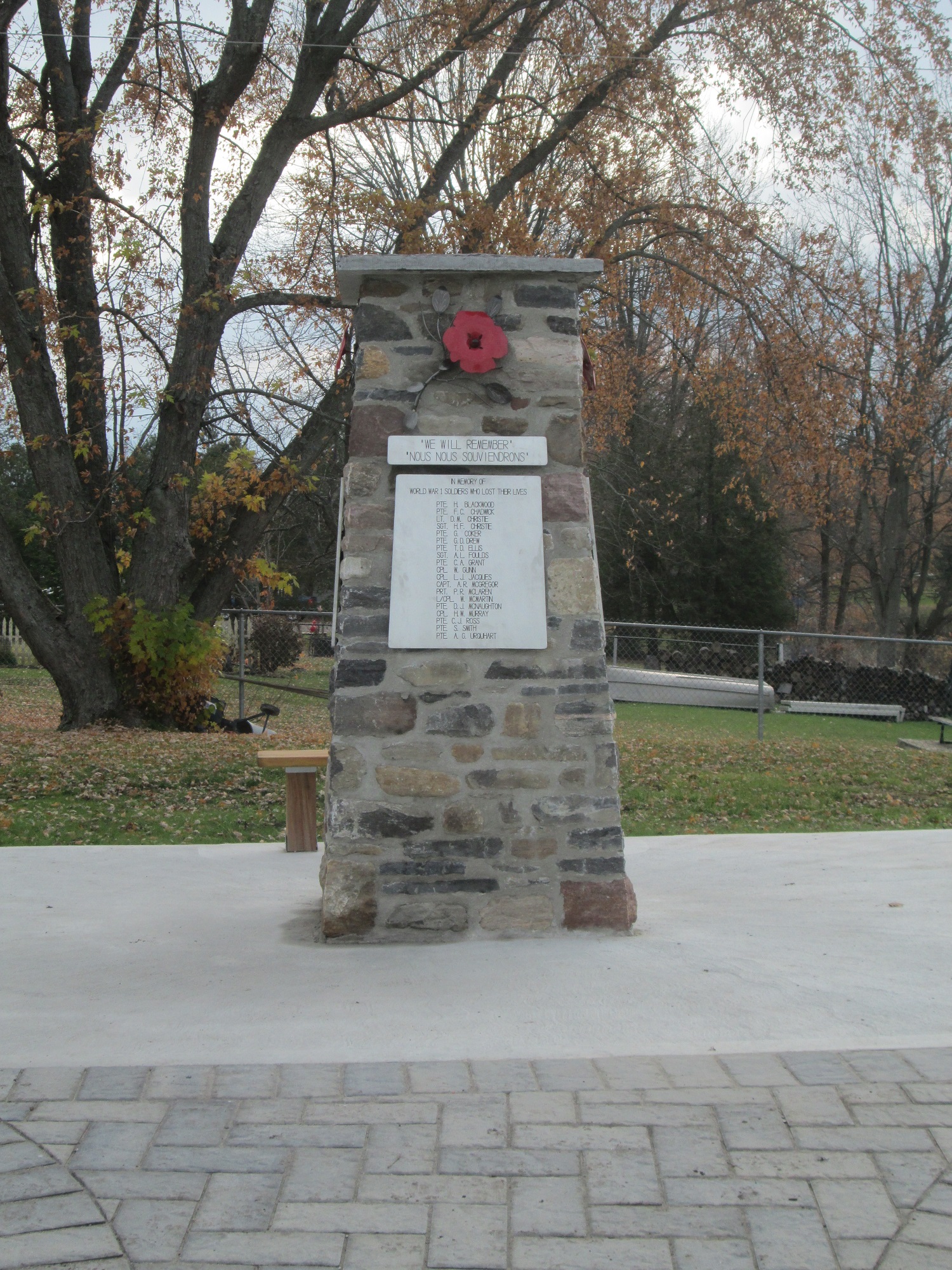 Martintown Cenotaph