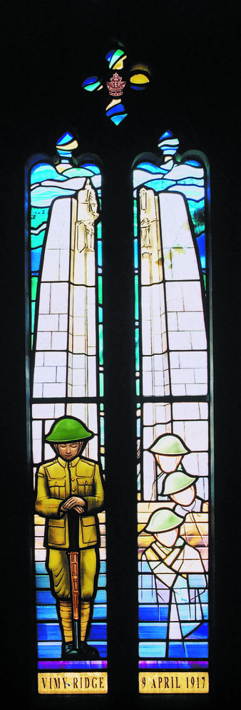 stained glass window