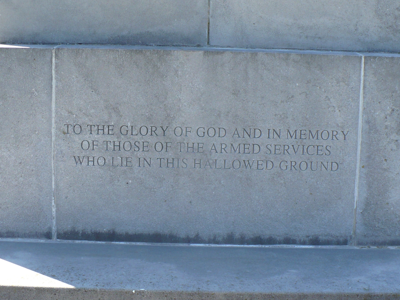 right side inscription