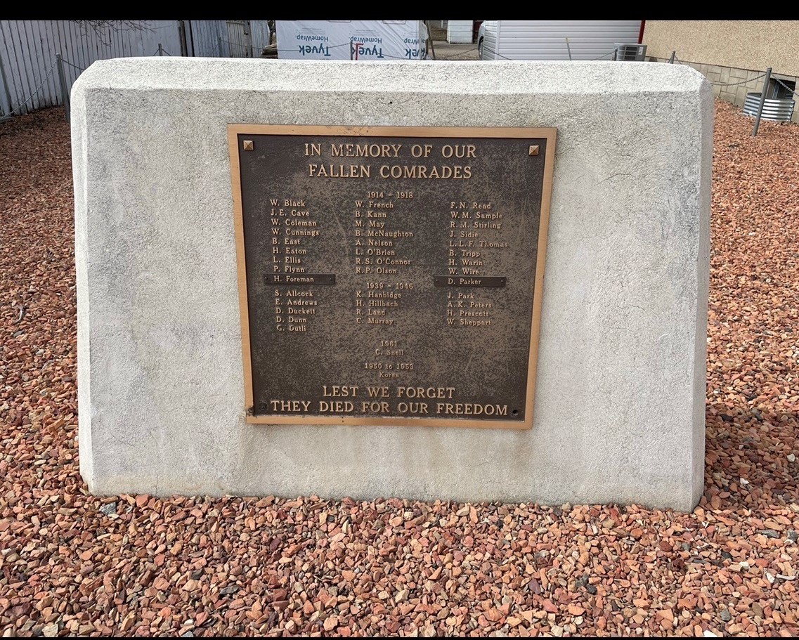 Kerrobert Cenotaph