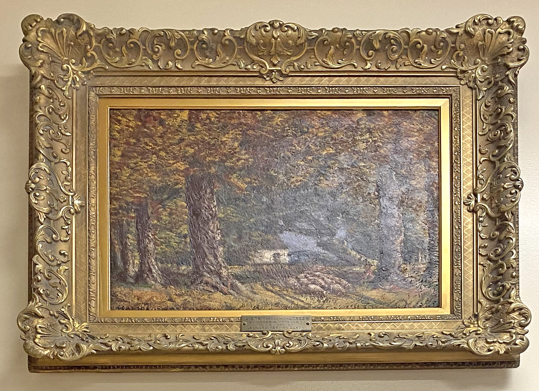 Vista Through the Trees by Homer Ransford Watson