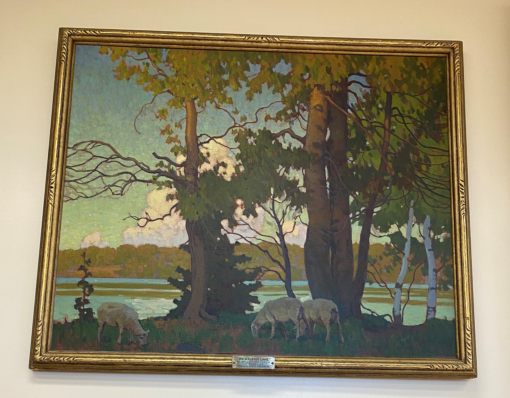 On Balsam Lake by Frederick Stanley Haines