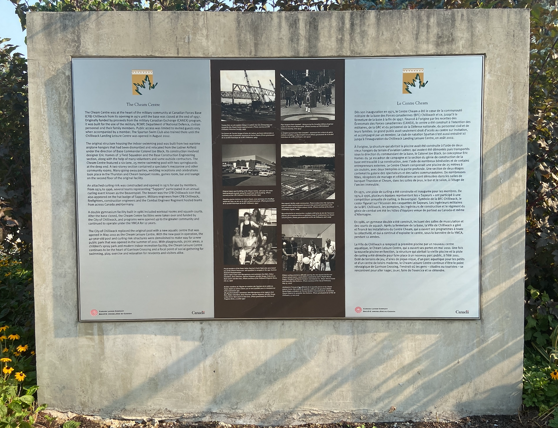 interpretive panel