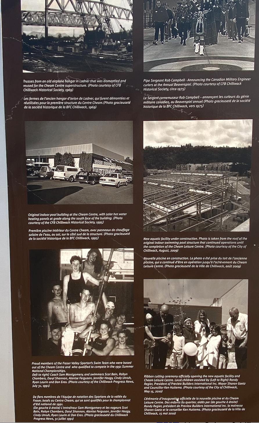 interpretive panel photos