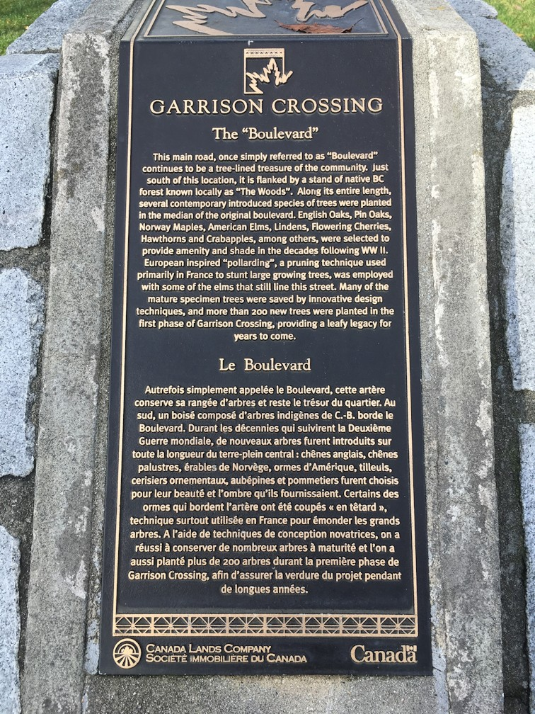 The Boulevard Plaque