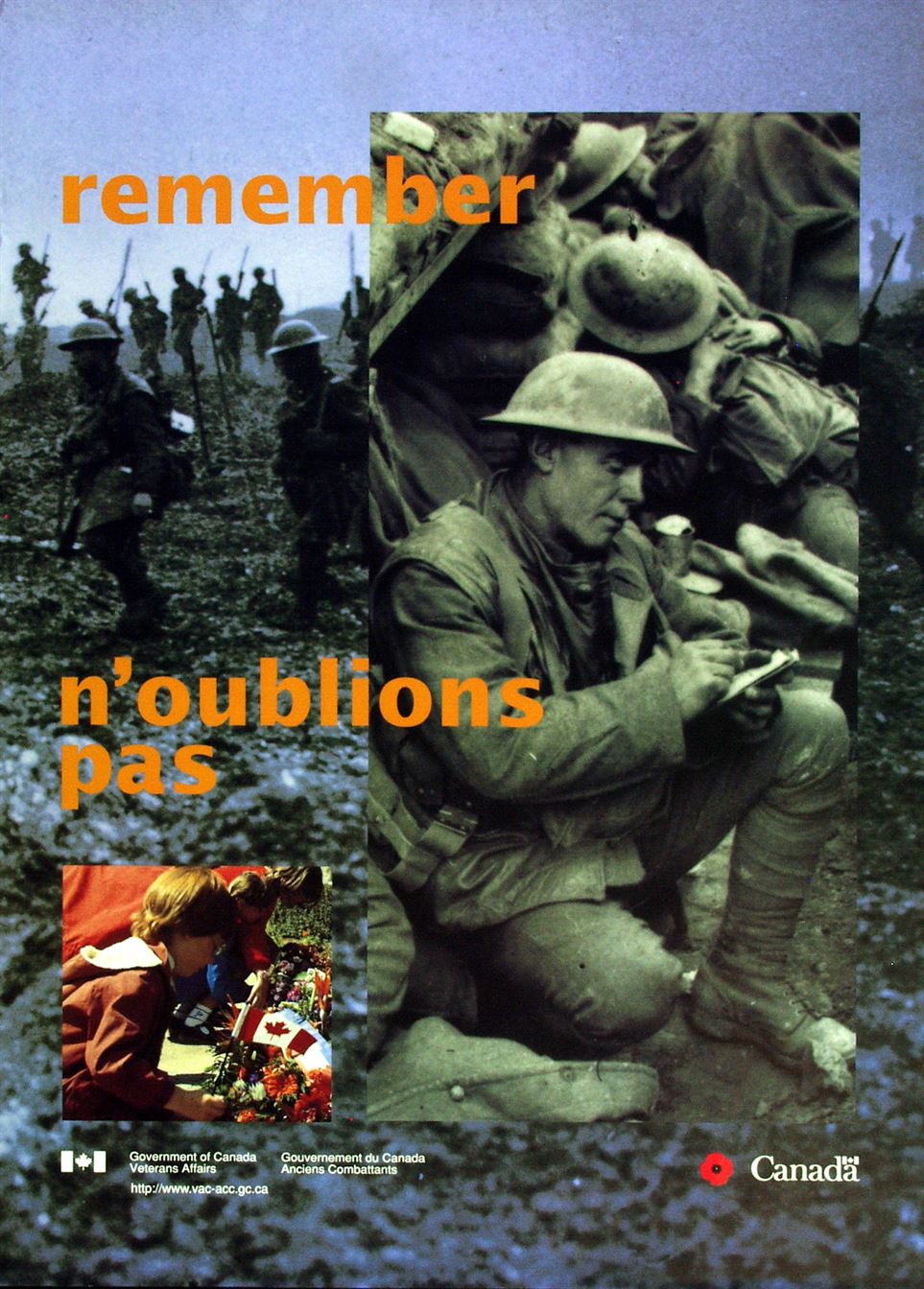 L’affiche du jour du Souvenir 1996