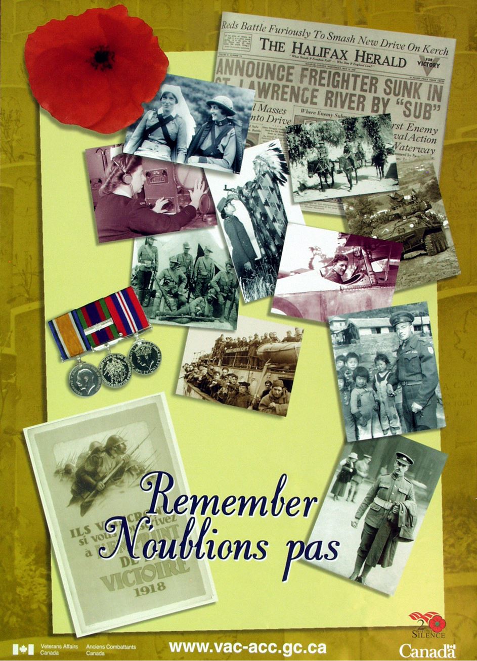 L’affiche du jour du Souvenir 1999