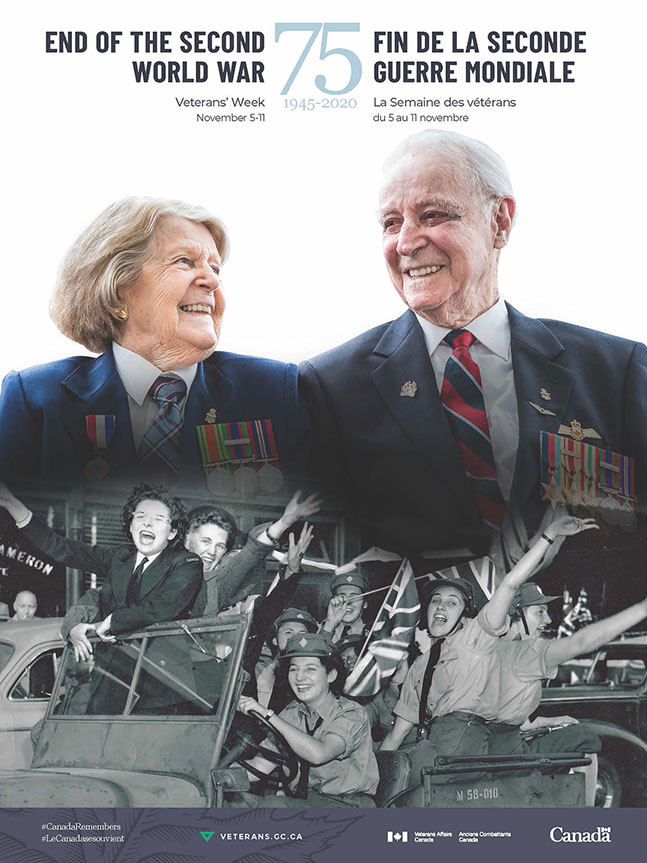 L’affiche de la Semaine des vétérans 2020