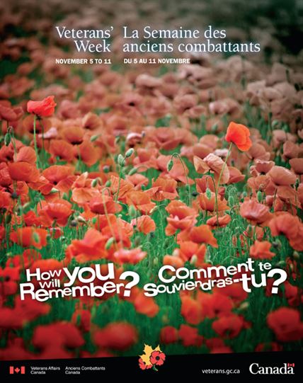 L’affiche du jour du Souvenir 2011