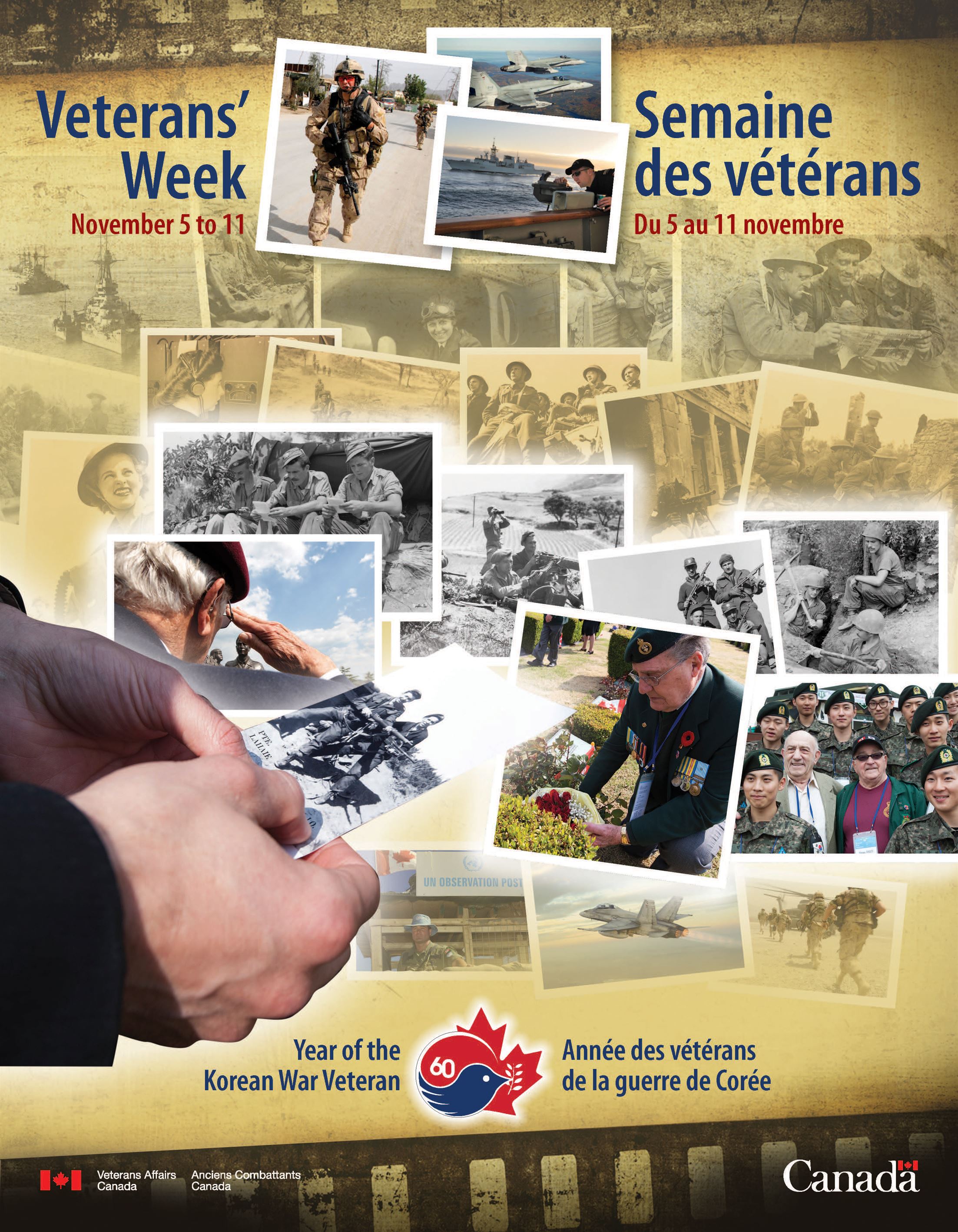 L’affiche de la Semaine des vétérans de 2013