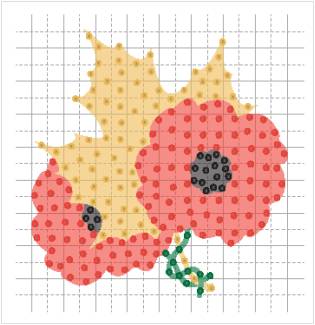 le symbole « Le Canada se souvient »