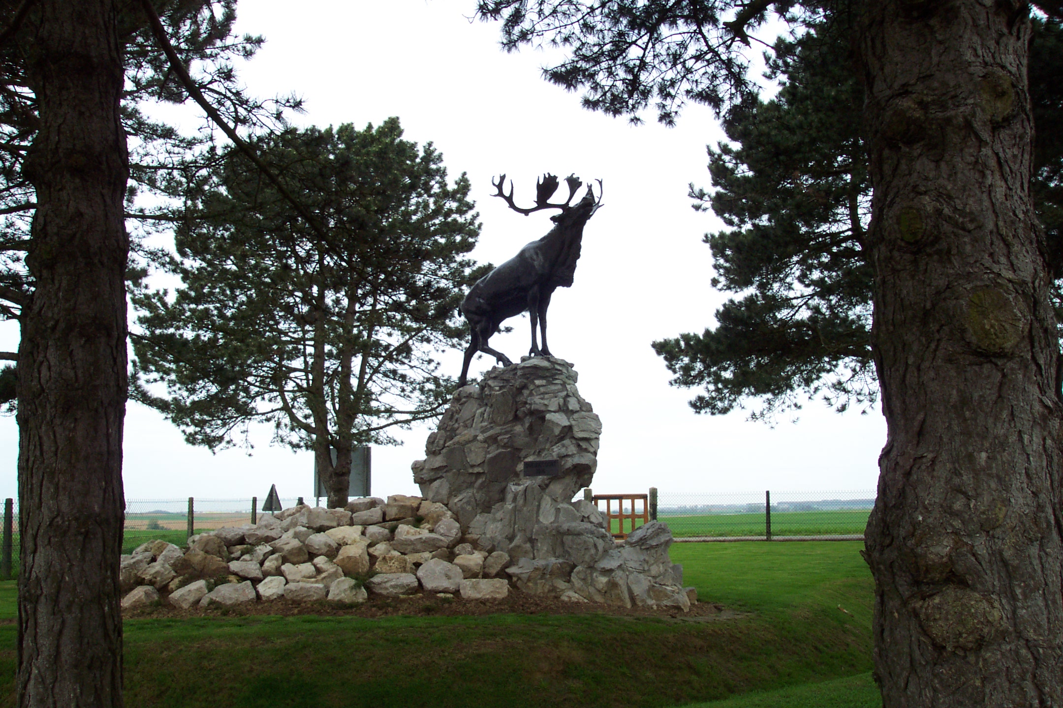 Mémorial terre-neuvien à Gueudecourt