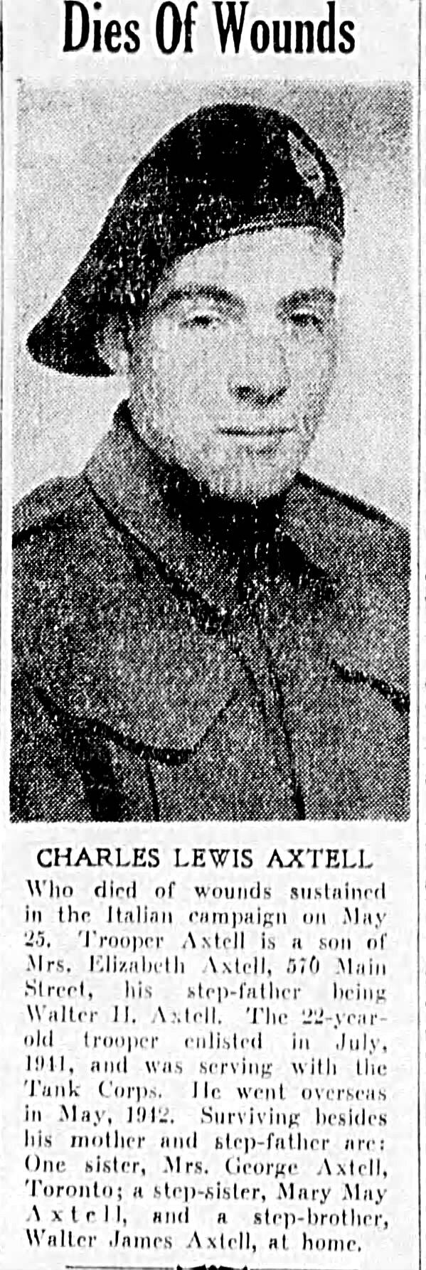 Newspaper clipping