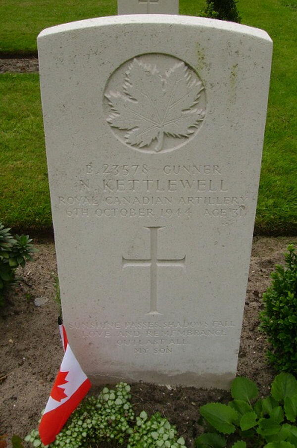 Grave marker