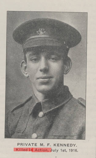 Photo of MICHAEL FRANCIS KENNEDY