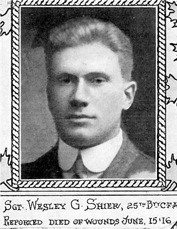 Photo of Wesley George Shier