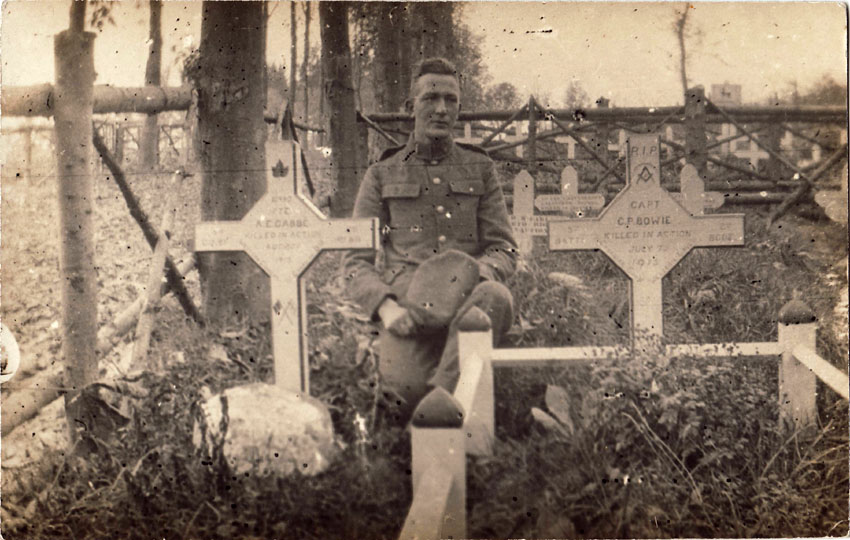 Albert Gabbe's grave