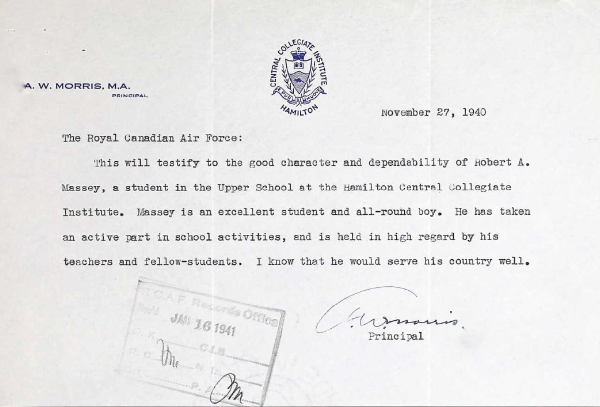 Letter of recommendation