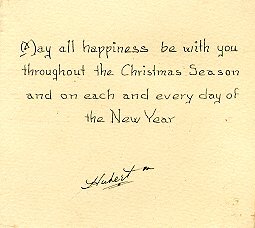 Christmas Card - Greeting