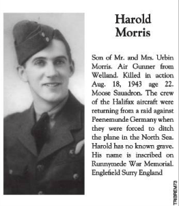 Photo of Harold Morris